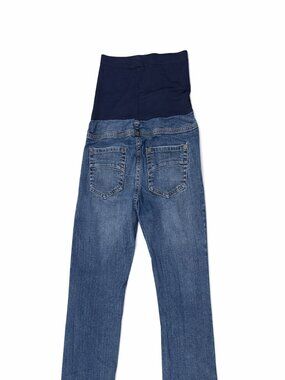 Maternity Bootcut Jeans Size 8 Medium Wash Over Belly Panel